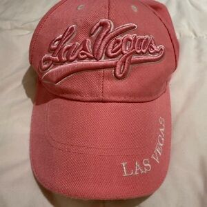 Pink Las Vegas Embroidered Cap